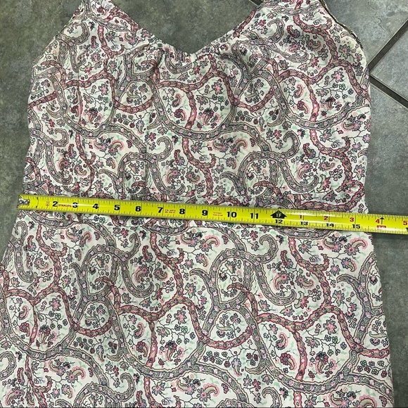 Oui Collection Womens Floral Multi Tiered Maxi Dress Sz 40 Boho Coastal Beachy - Picture 10 of 10